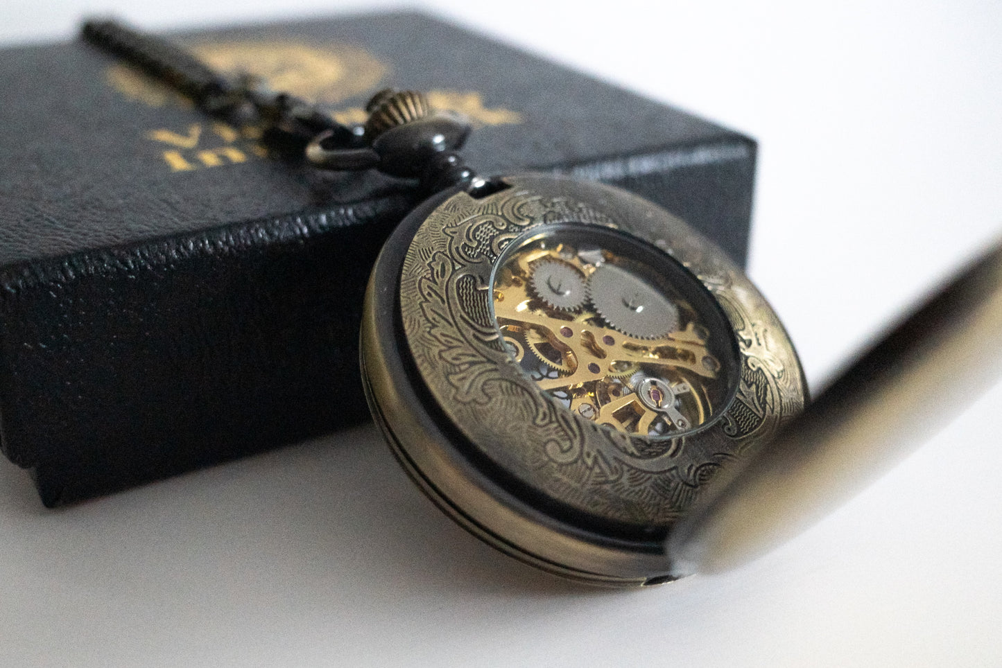 Steampunk Pocket Watch | Bronze | The Percy