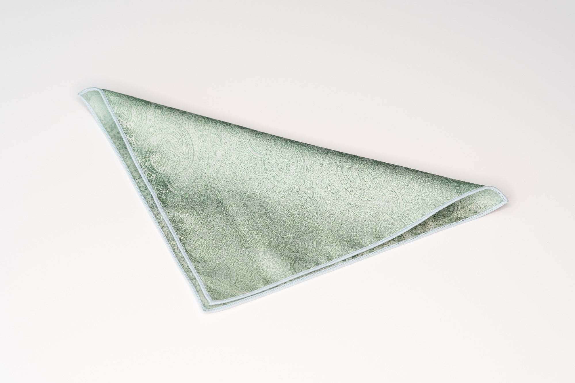SAGE GREEN PAISLEY TIE BOX SET