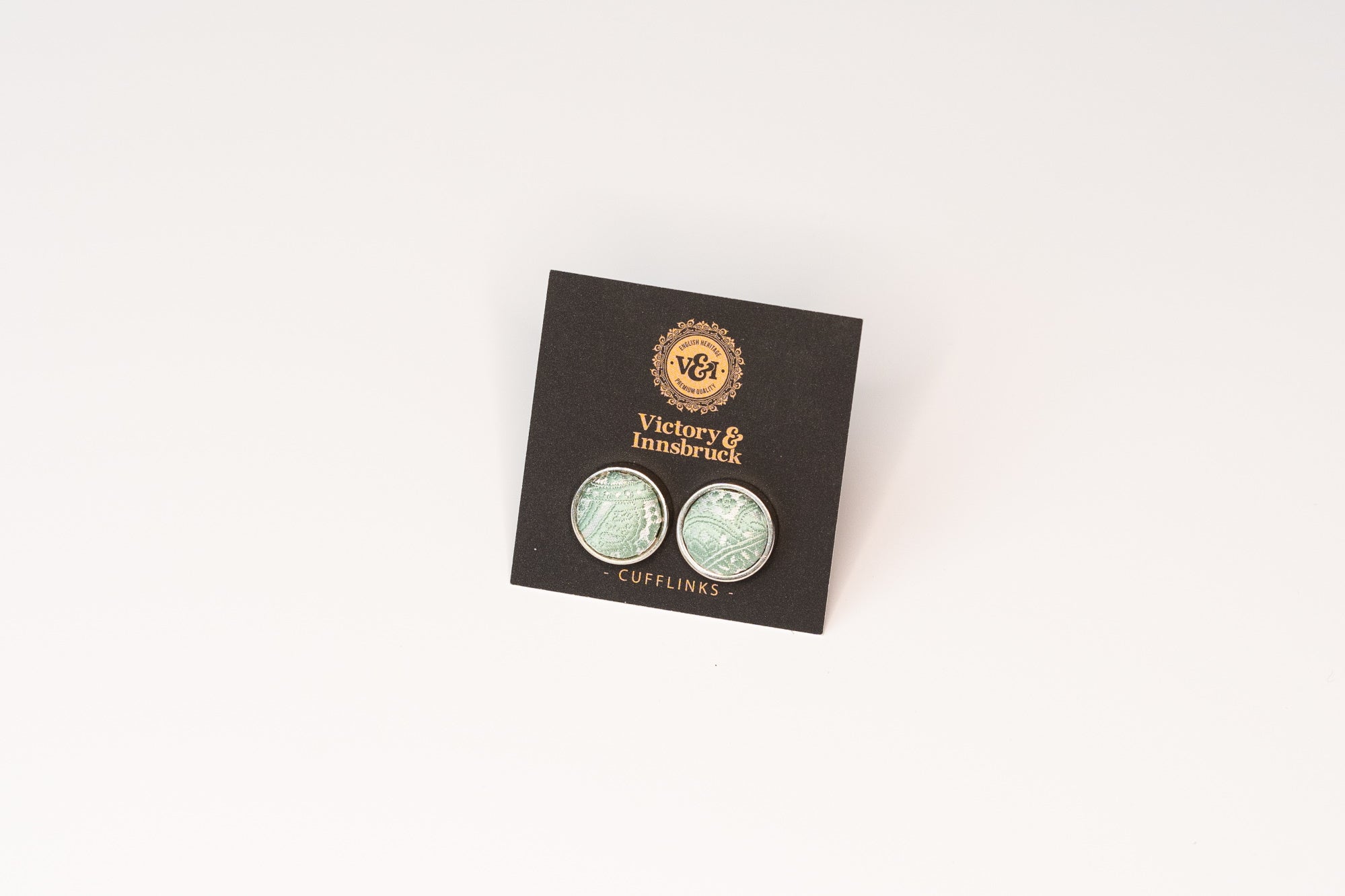 SAGE GREEN PAISLEY TIE BOX SET