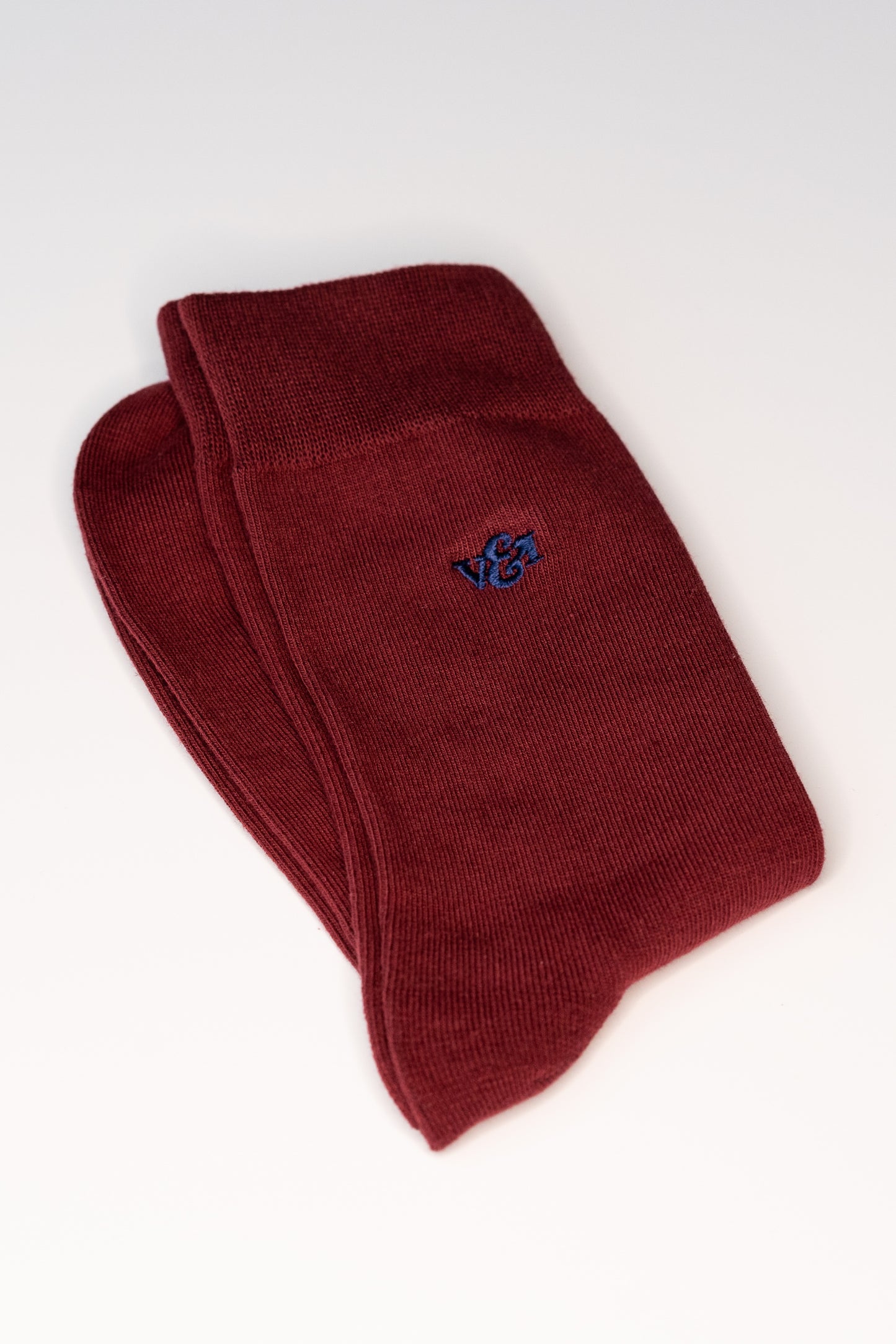 BURGUNDY RED KNITTED TIE SET