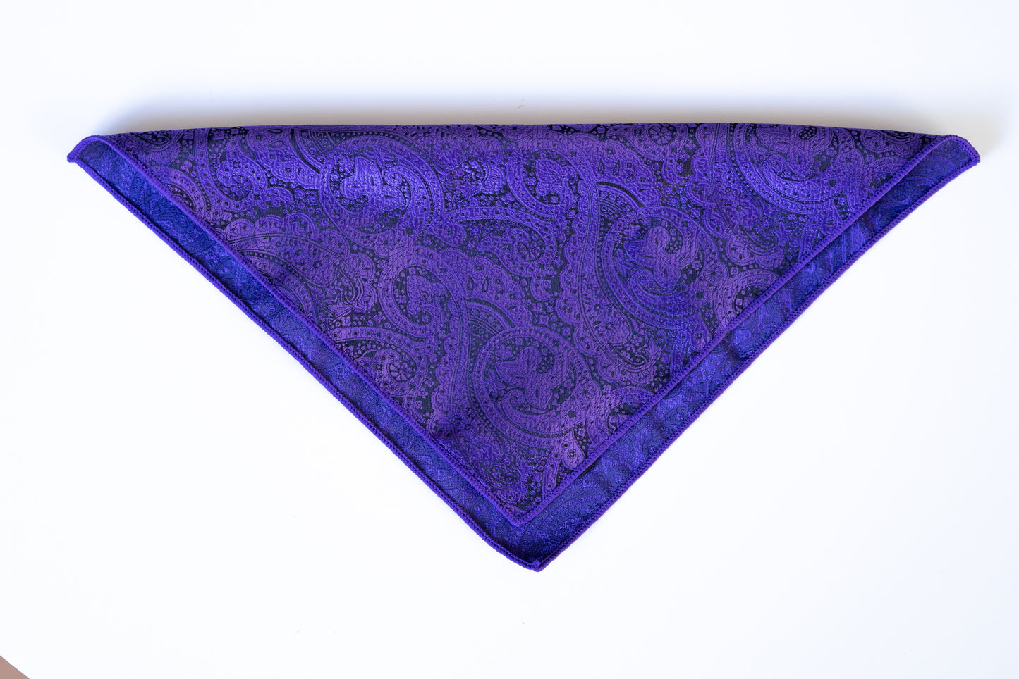 CADBURY PURPLE PAISLEY TIE SET