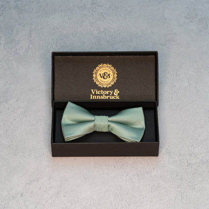 Sage Green Textured Bow Tie