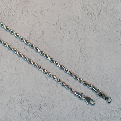 ROPE X 4MM NECKLACE