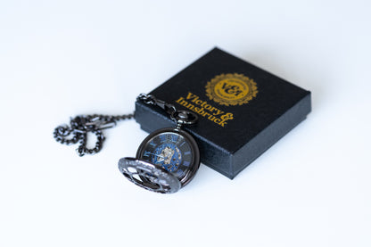 Steampunk Pocket Watch | Gunmetal | The Armstrong