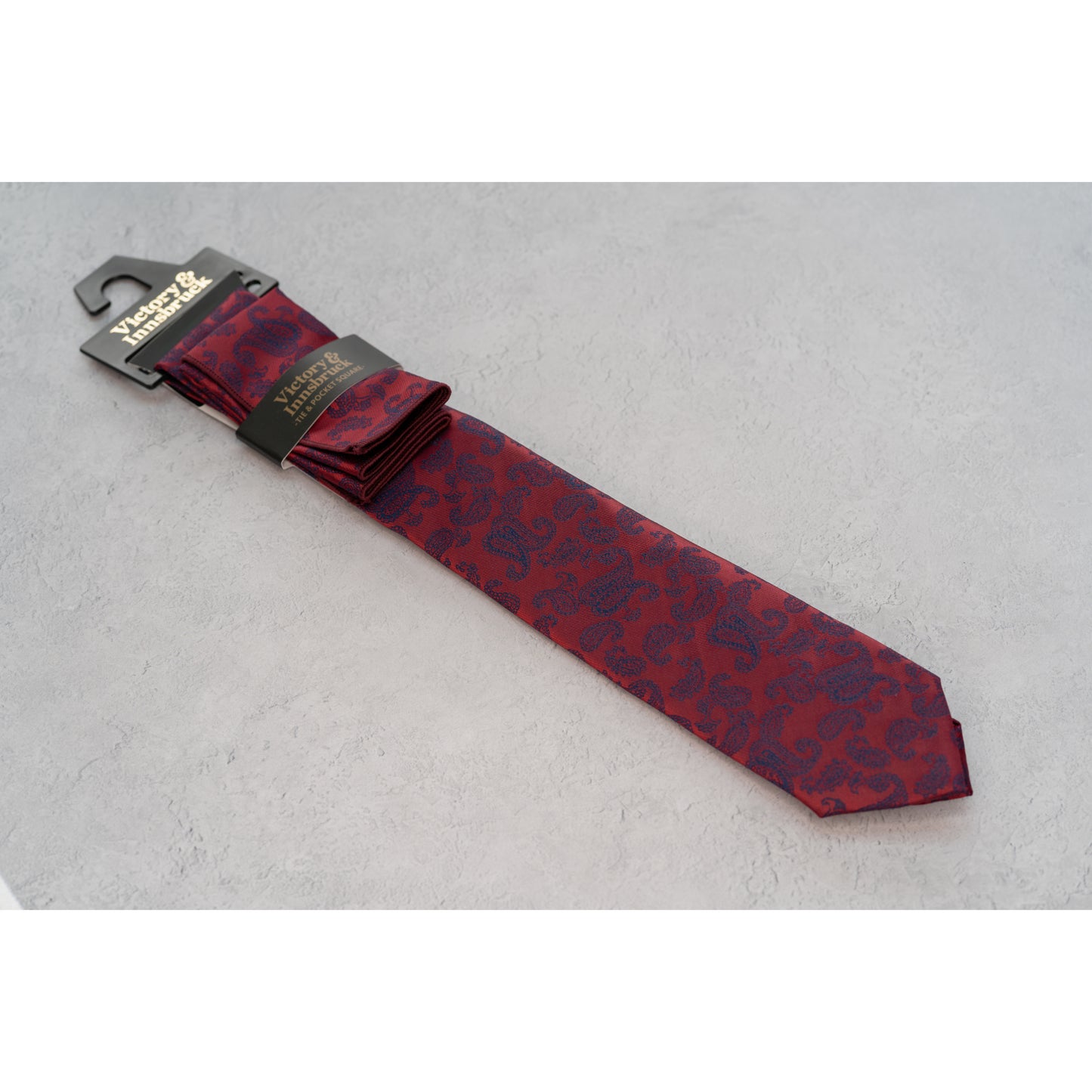 Signature Red Paisley Tie Box Set